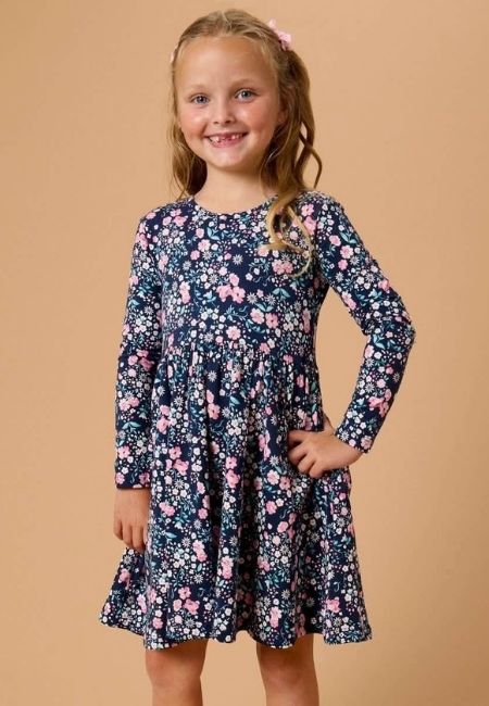 Fall floral dresses for girls at folia in south dartmouth, ma