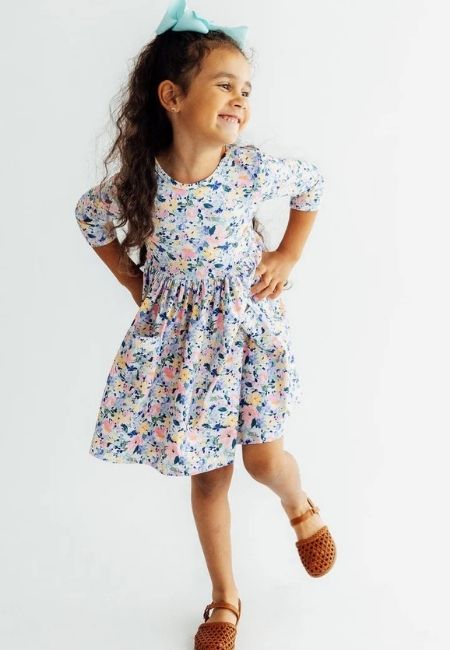 Fall floral twirl dresses for girls at folia in south dartmouth, ma