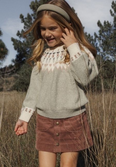 Fall sweaters and corduroy skirts for girls at folia in south dartmouth, ma