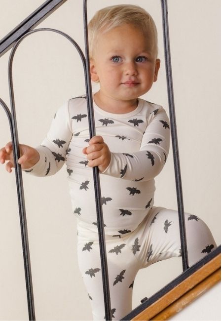 Fall halloween bats pajamas for children at folia in south dartmouth, ma