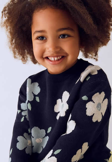 Flower sweater for girls at folia in south dartmouth, ma